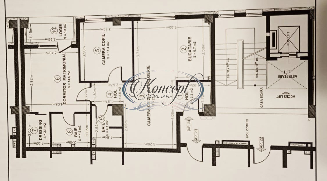 Apartament in Columna Residence