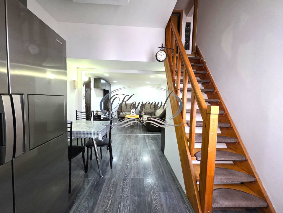 Apartament pe 2 niveluri cu 3 dormitoare