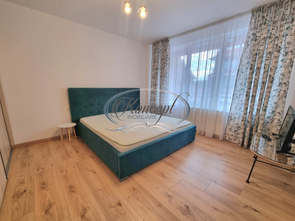 Apartament mobilat modern si cu parcare in cartierul Borhanci