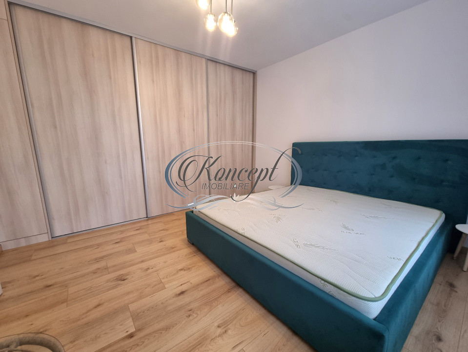 Apartament mobilat modern si cu parcare in cartierul Borhanci