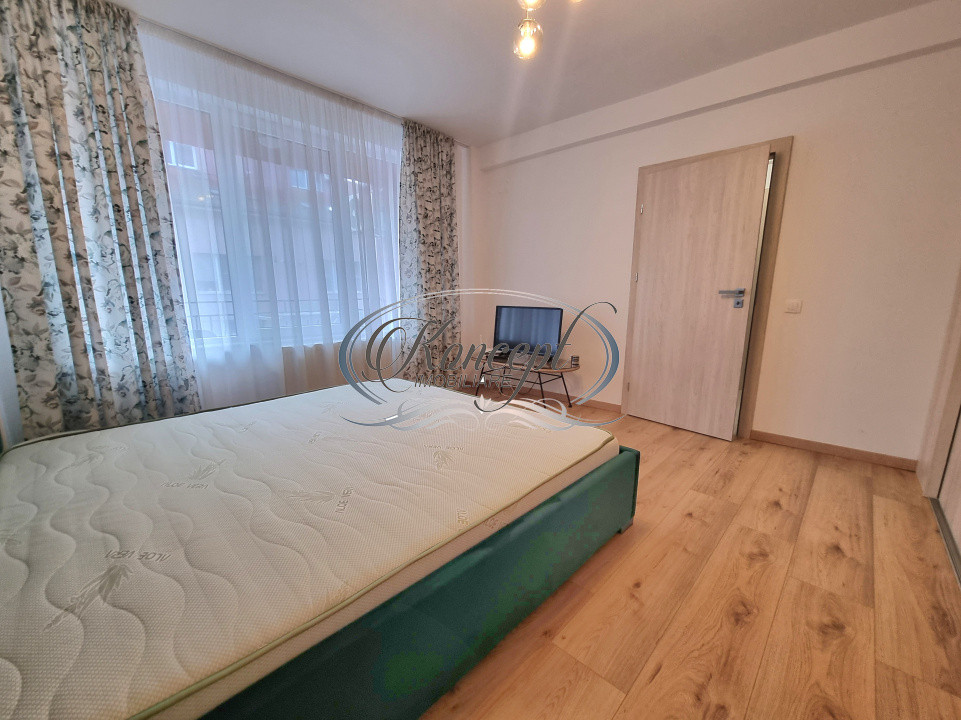 Apartament mobilat modern si cu parcare in cartierul Borhanci