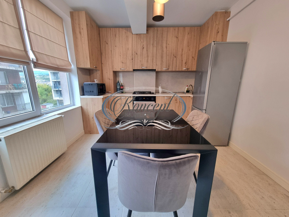 Apartament mobilat modern si cu parcare in cartierul Borhanci