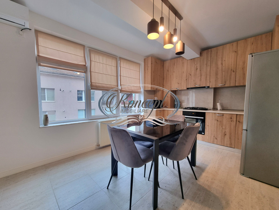 Apartament mobilat modern si cu parcare in cartierul Borhanci