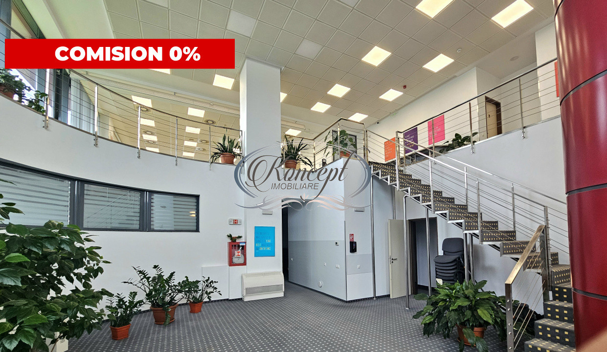 Spatii de birouri clasa A cu facilitati premium si acces rapid spre centru 