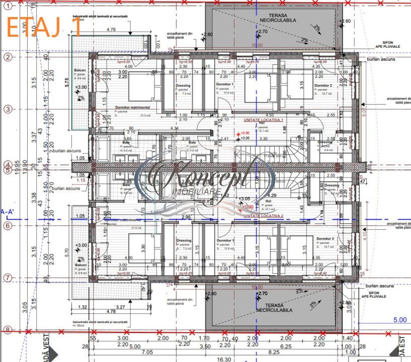 Duplex premium cu terasa rooftop si garaj in Voronet