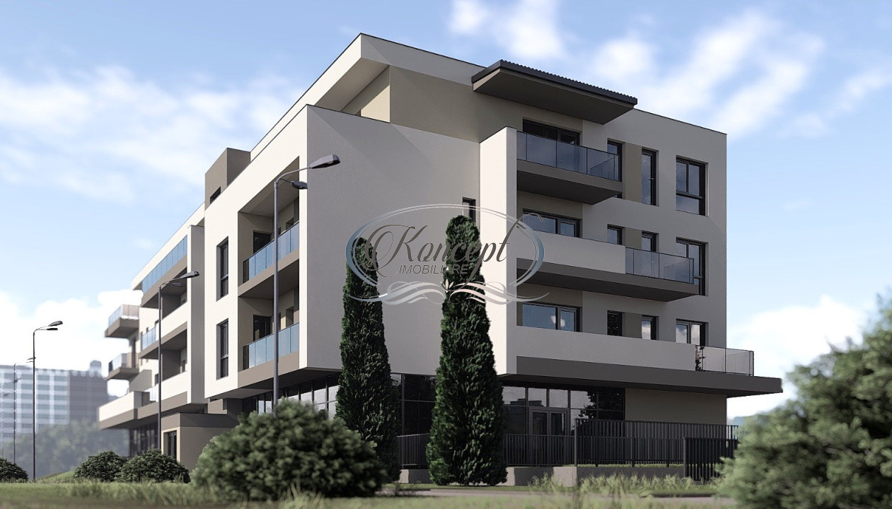 Apartament nou in cladire NZEB, Floresti