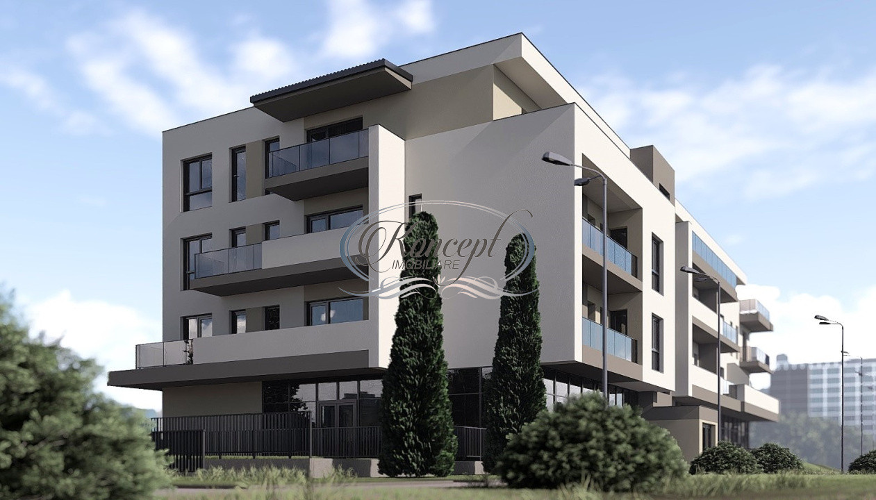 Apartament nou in cladire NZEB, Floresti