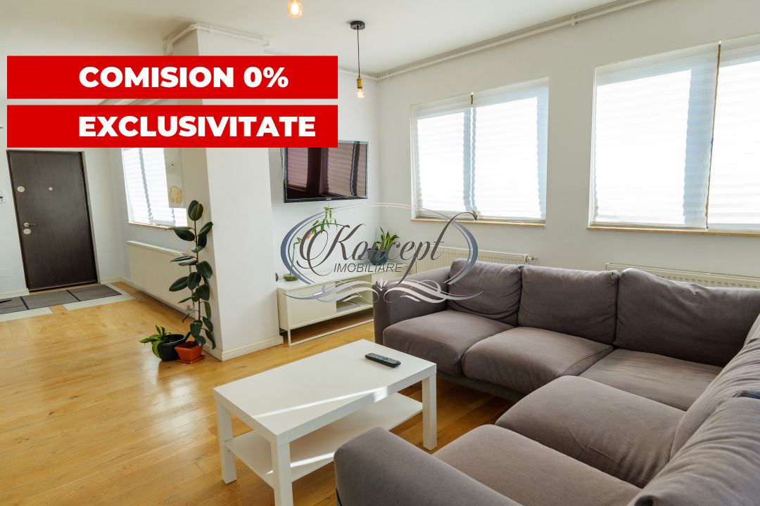 Penthouse exclusivist cu terasa panoramica si garaj in Andrei Muresanu