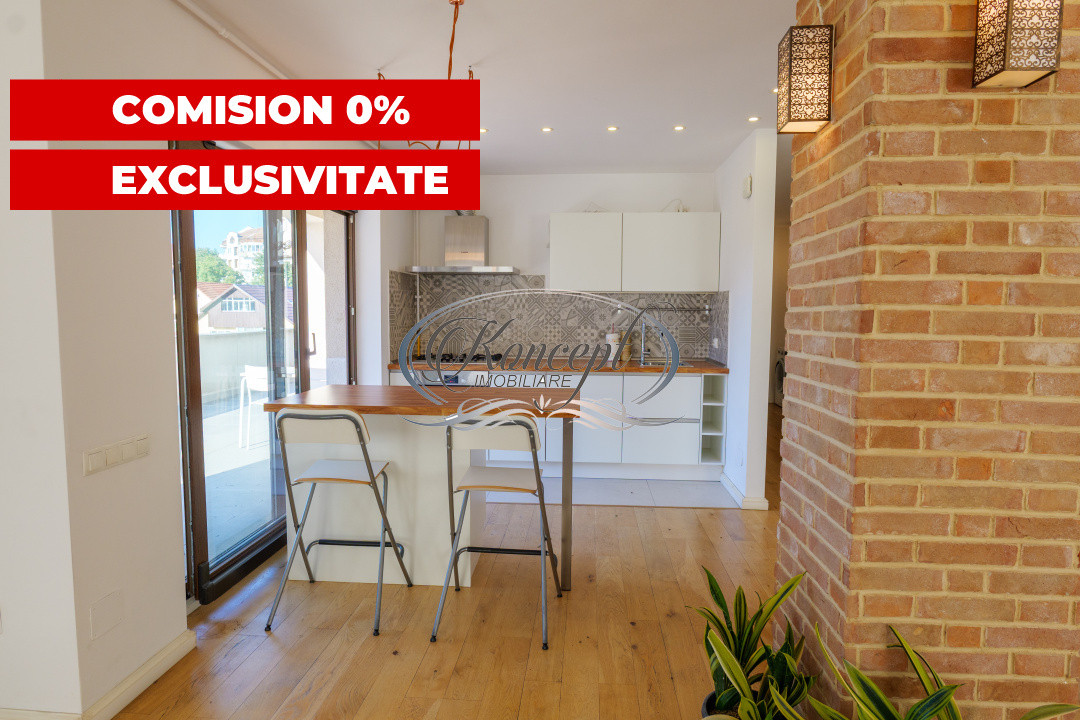 Penthouse exclusivist cu terasa panoramica si garaj in Andrei Muresanu