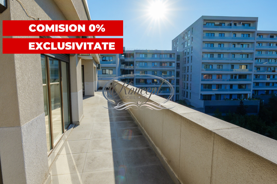 Penthouse exclusivist cu terasa panoramica si garaj in Andrei Muresanu