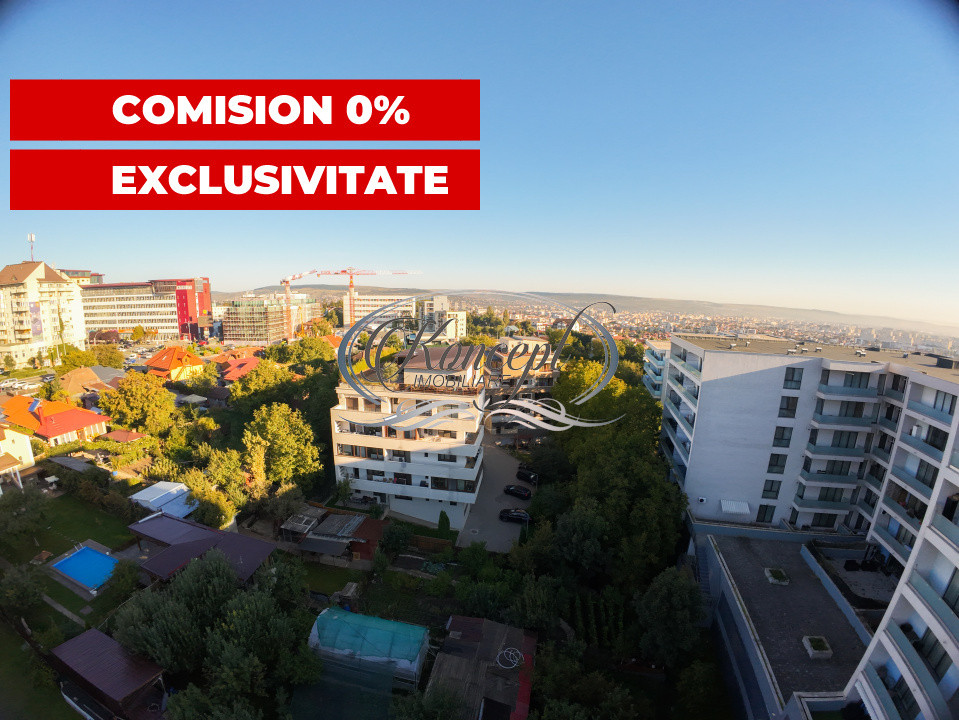 Penthouse exclusivist cu terasa panoramica si garaj in Andrei Muresanu