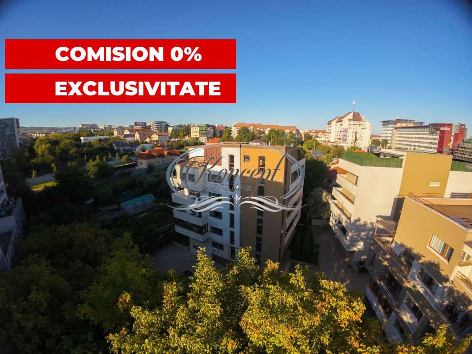 Penthouse exclusivist cu terasa panoramica si garaj in Andrei Muresanu