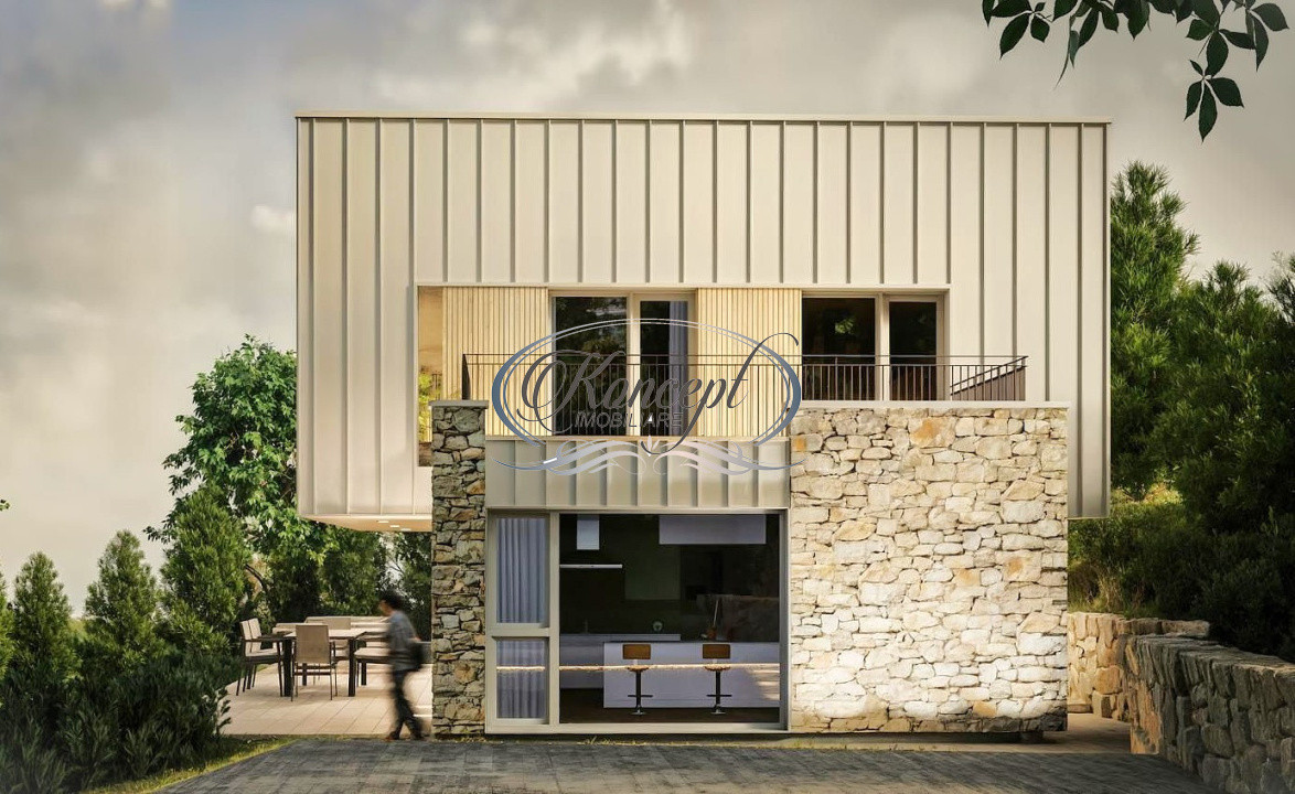 Casa moderna cu panorama spectaculoasa in Popesti Deal