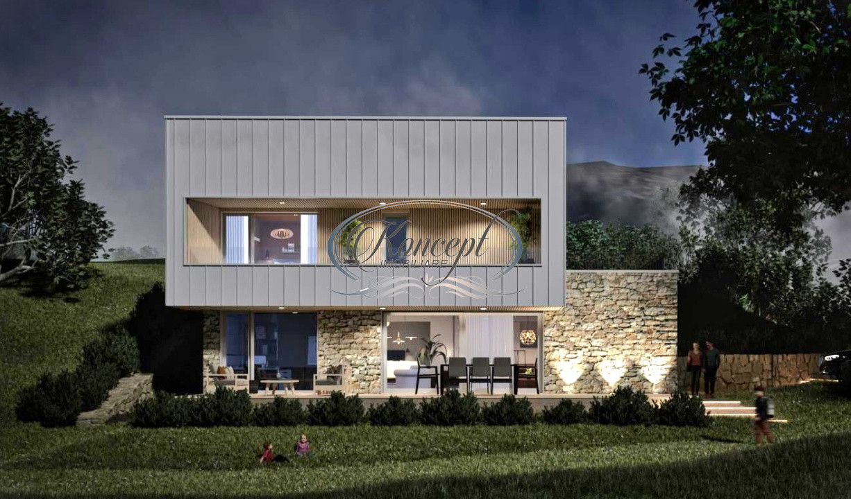 Casa moderna cu panorama spectaculoasa in Popesti Deal