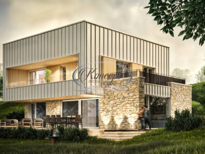 Casa moderna cu panorama spectaculoasa in Popesti Deal