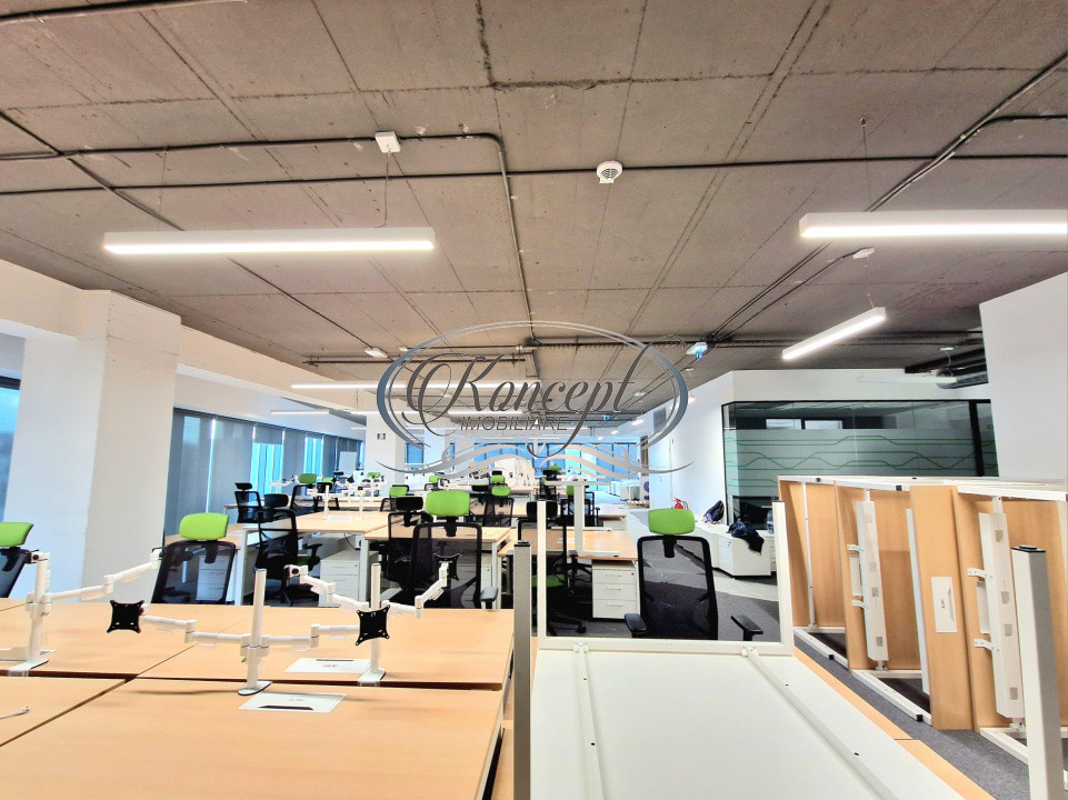 Spatiu de birouri ultramodern cu open space si 3 sali sedinta, Scala Center