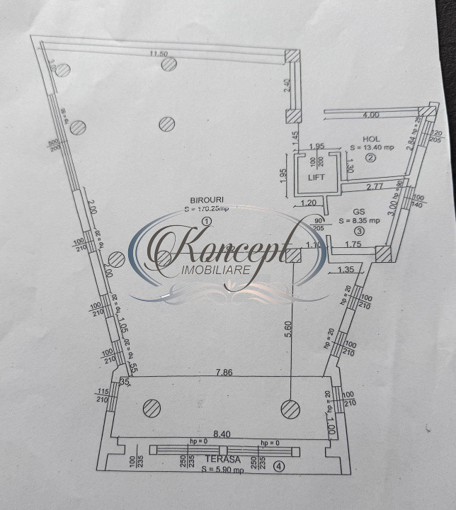 Spatiu de birouri modern in cartierul Iris