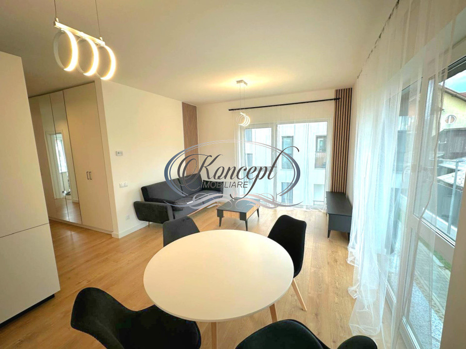 Apartament ultrafinisat, la prima inchiriere, in Someseni