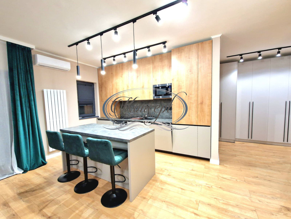 Apartament superb cu gradina proprie in Borhanci