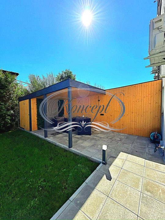 Apartament superb cu gradina proprie in Borhanci