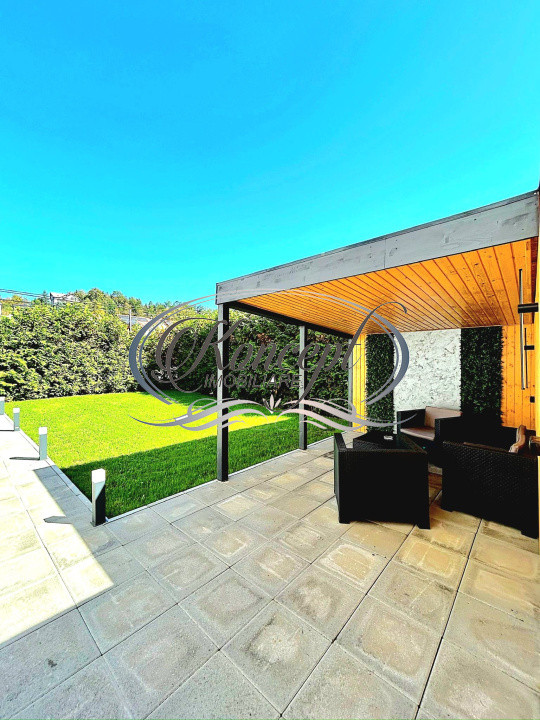 Apartament superb cu gradina proprie in Borhanci