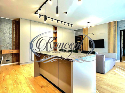 Apartament superb cu gradina proprie in Borhanci