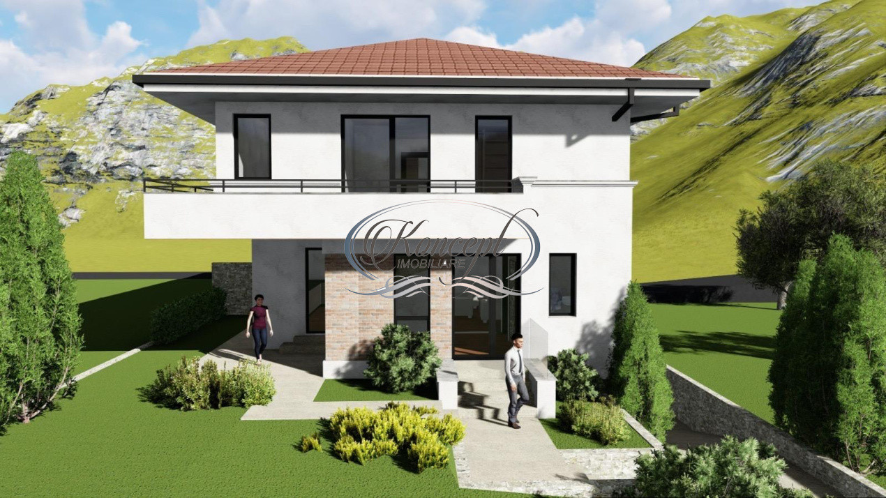 Duplex cu panouri fotovoltaice si panorama in Dambul Rotund