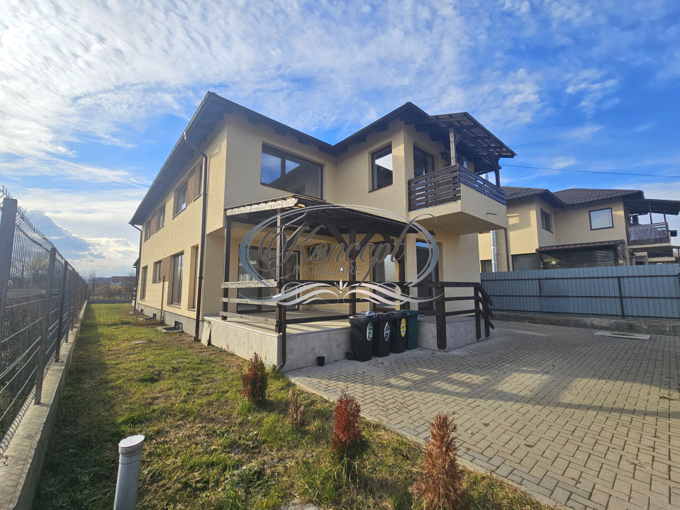 Duplex modern pe 3 niveluri cu incalzire in pardoseala, Someseni