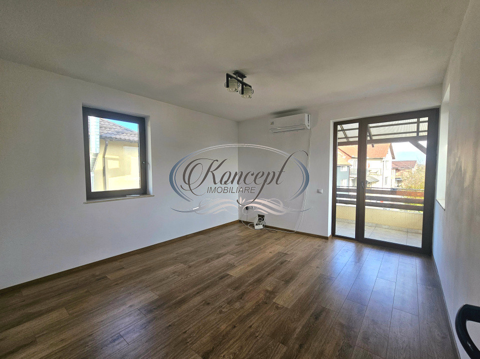 Duplex modern pe 3 niveluri cu incalzire in pardoseala, Someseni