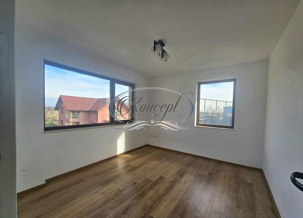 Duplex modern pe 3 niveluri cu incalzire in pardoseala, Someseni