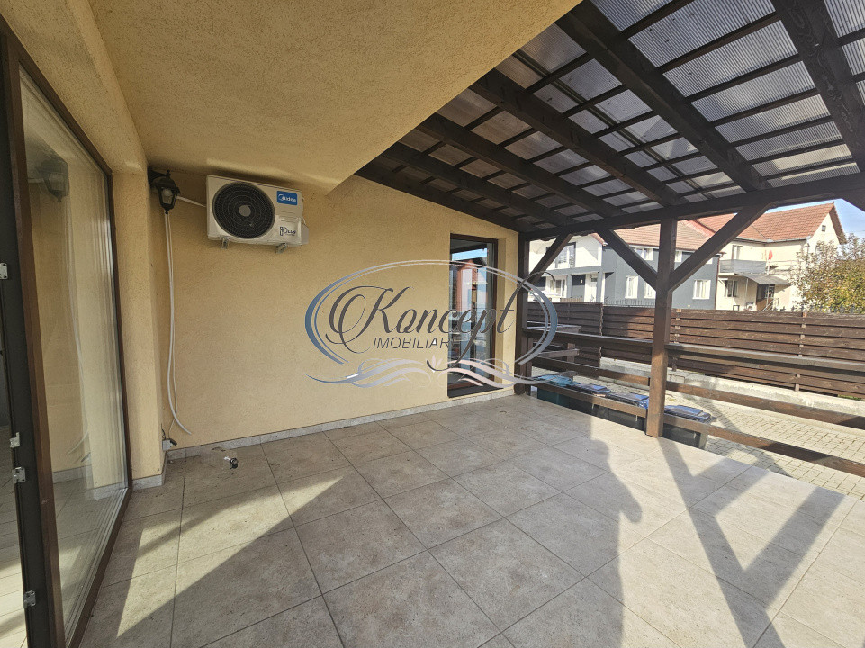 Duplex modern pe 3 niveluri cu incalzire in pardoseala, Someseni