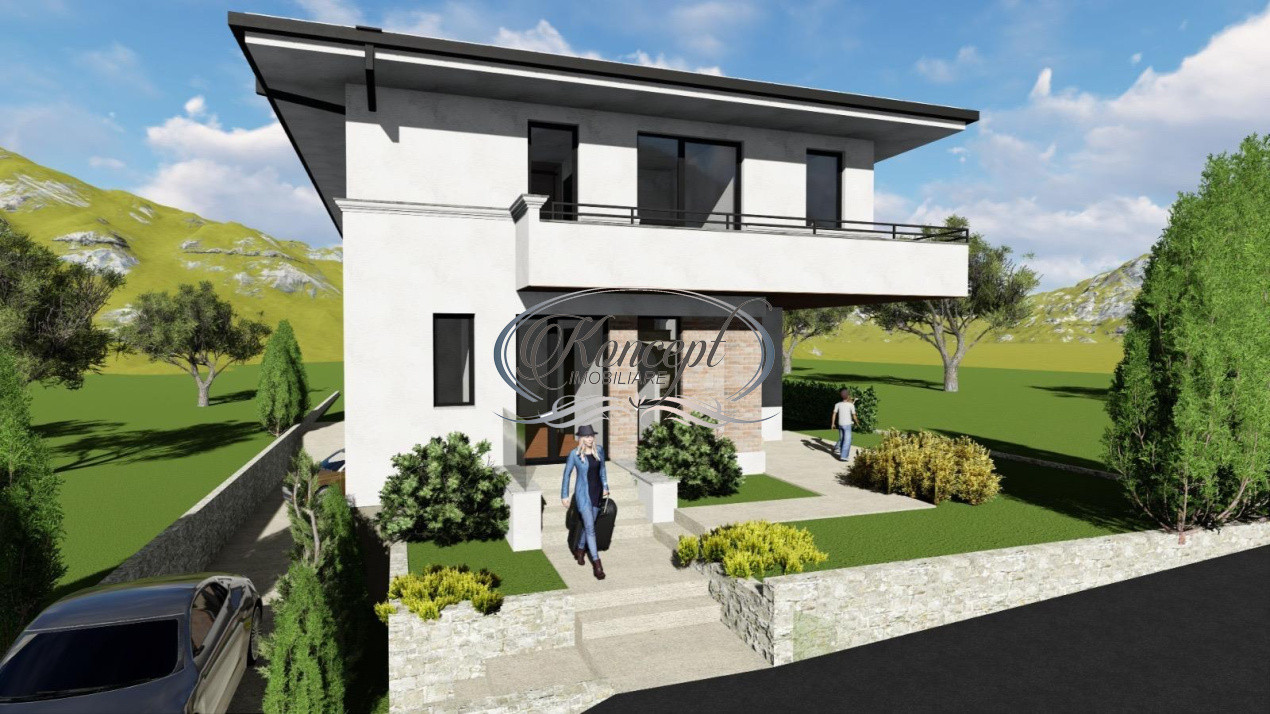 Duplex cu teren generos si panouri fotovoltaice in Dambul Rotund