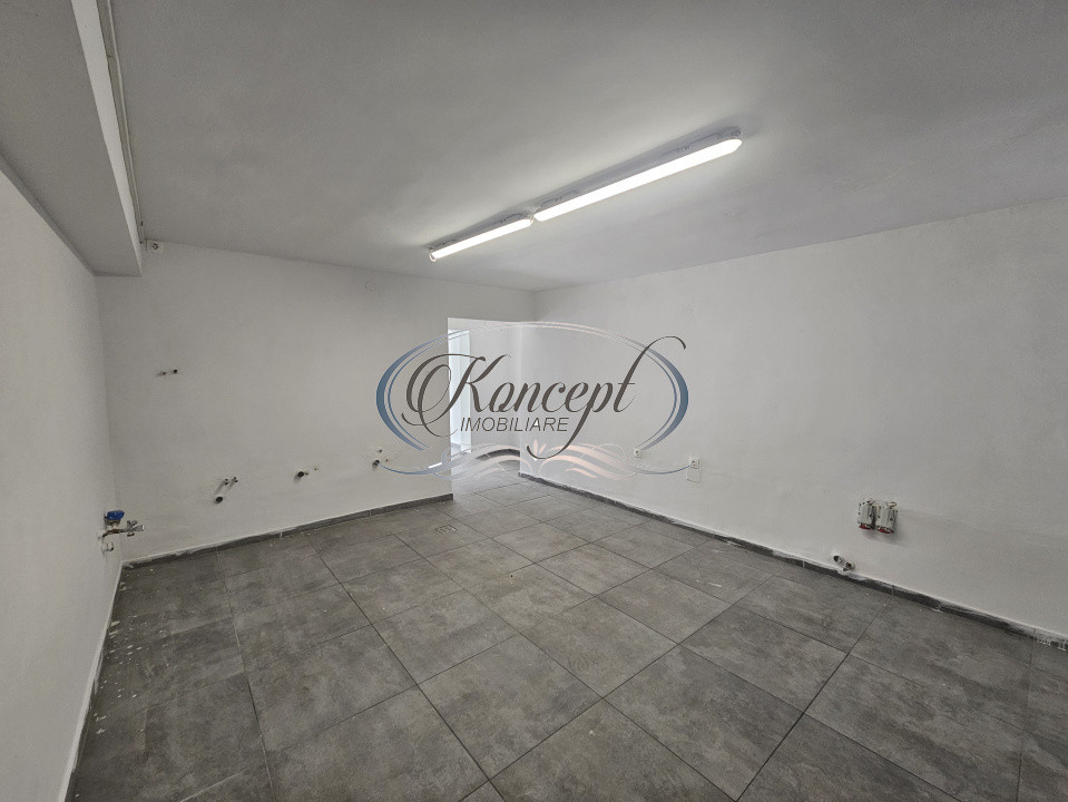 Spatiu vizibil pe strada Plevnei, trafic auto intens