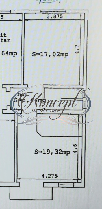 Spatiu vizibil pe strada Plevnei, trafic auto intens