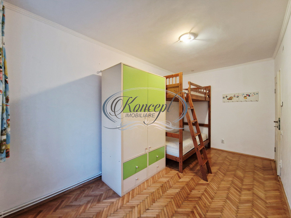 Locuinta confortabila cu balcon si pivnita, in zona linistita Gheorgheni