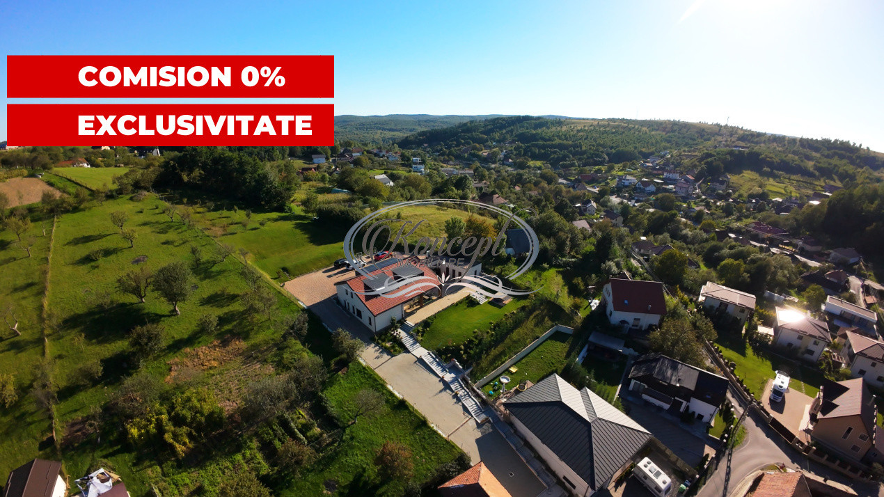 Casa unicat cu panorama si teren generos in Feleac