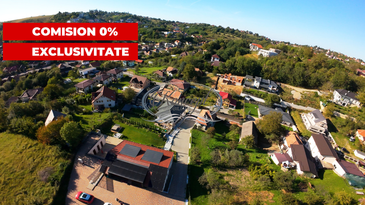 Casa unicat cu panorama si teren generos in Feleac