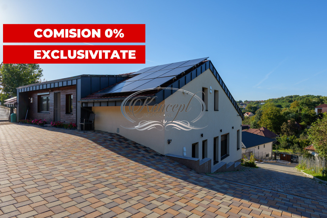 Casa unicat cu panorama si teren generos in Feleac