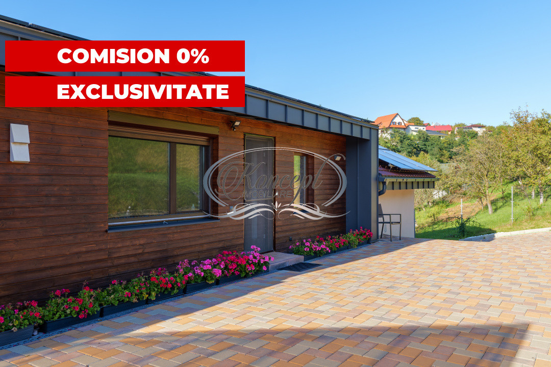 Casa unicat cu panorama si teren generos in Feleac
