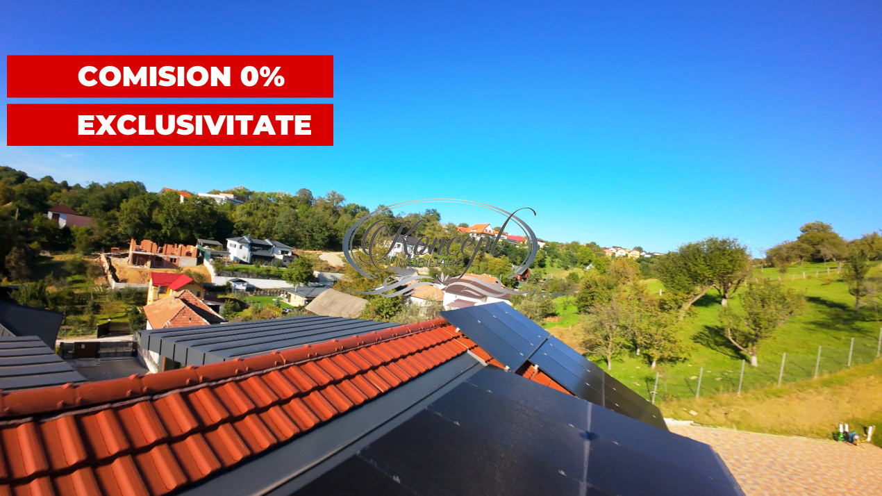 Casa unicat cu panorama si teren generos in Feleac