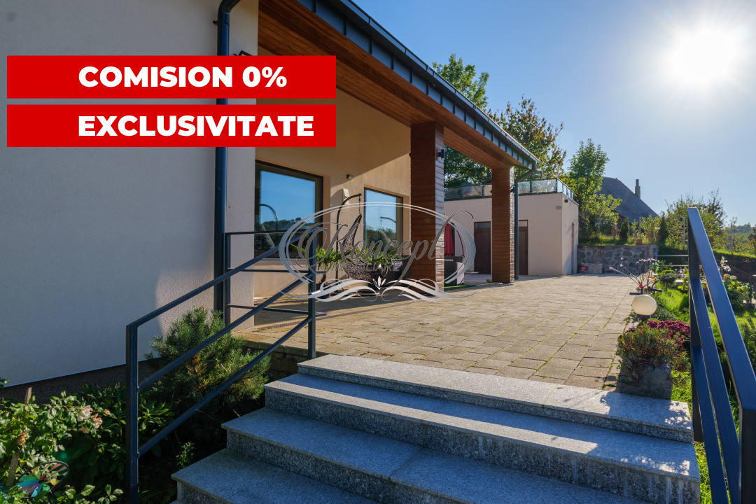 Casa unicat cu panorama si teren generos in Feleac