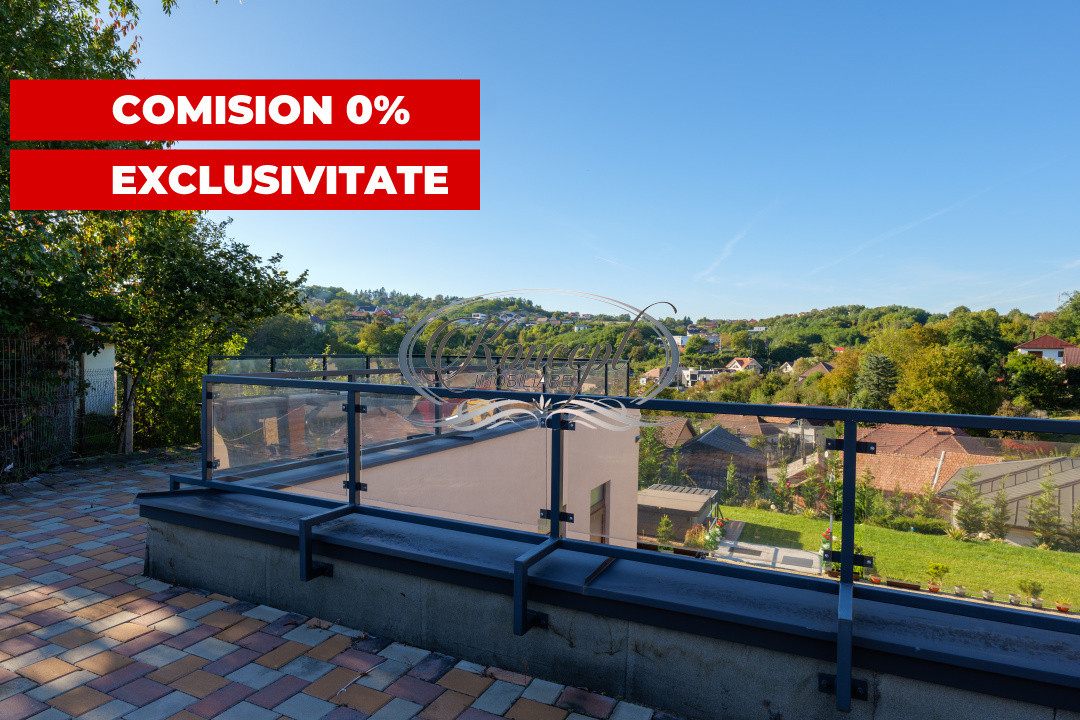 Casa unicat cu panorama si teren generos in Feleac