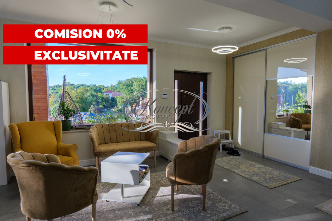 Casa unicat cu panorama si teren generos in Feleac