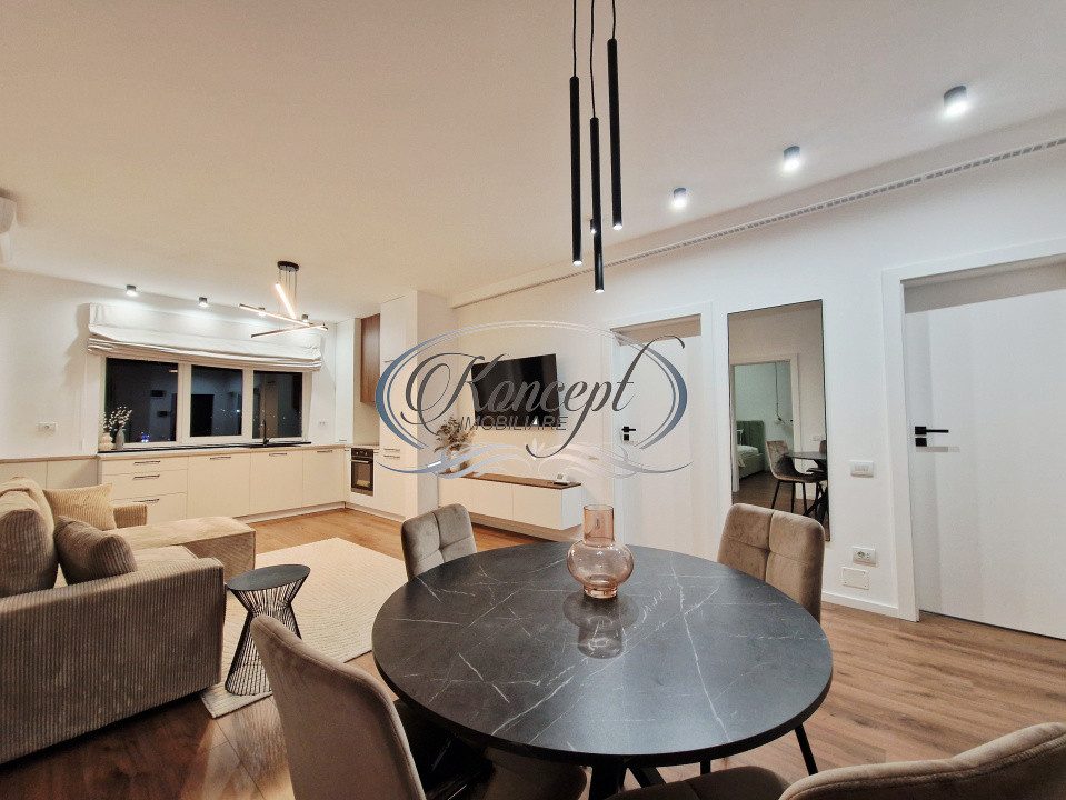 Apartament luminos cu finisaje 2025, zona Vivo Floresti