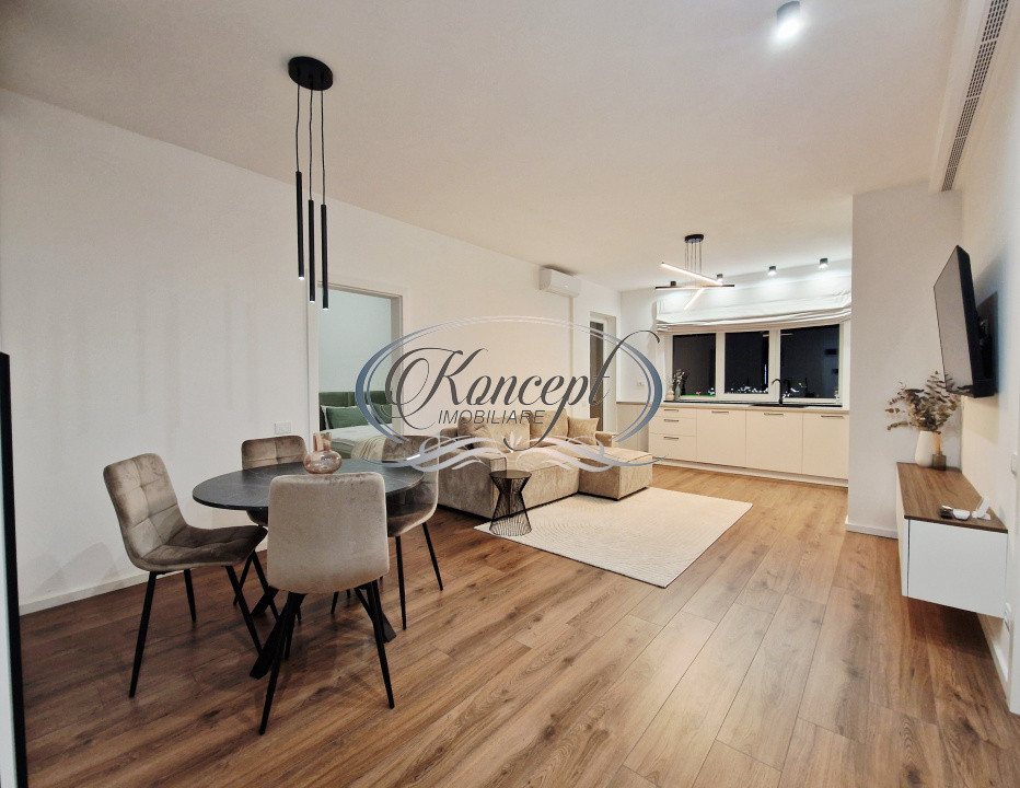 Apartament luminos cu finisaje 2025, zona Vivo Floresti