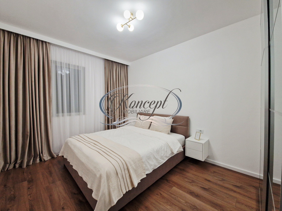 Apartament luminos cu finisaje 2025, zona Vivo Floresti