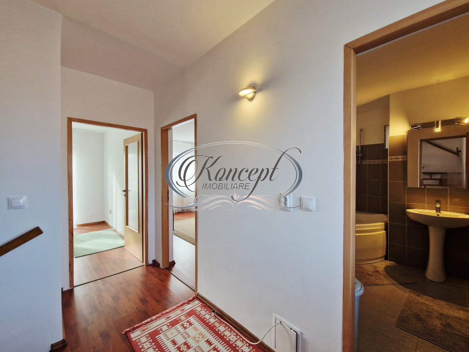 Casa confortabila cu terasa, balcon generos si zona de relaxare, zona Campului