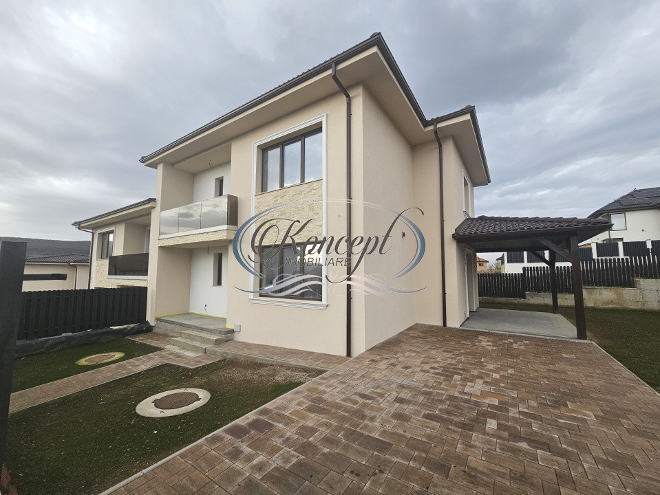 Duplex spatios cu acces rapid spre Cluj, la intrare in Chinteni