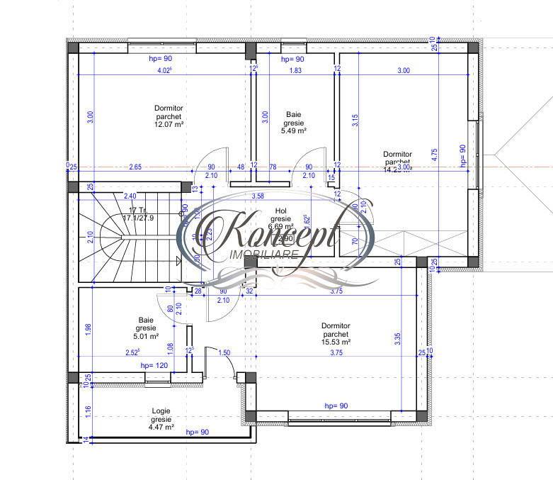 Duplex spatios cu acces rapid spre Cluj, la intrare in Chinteni