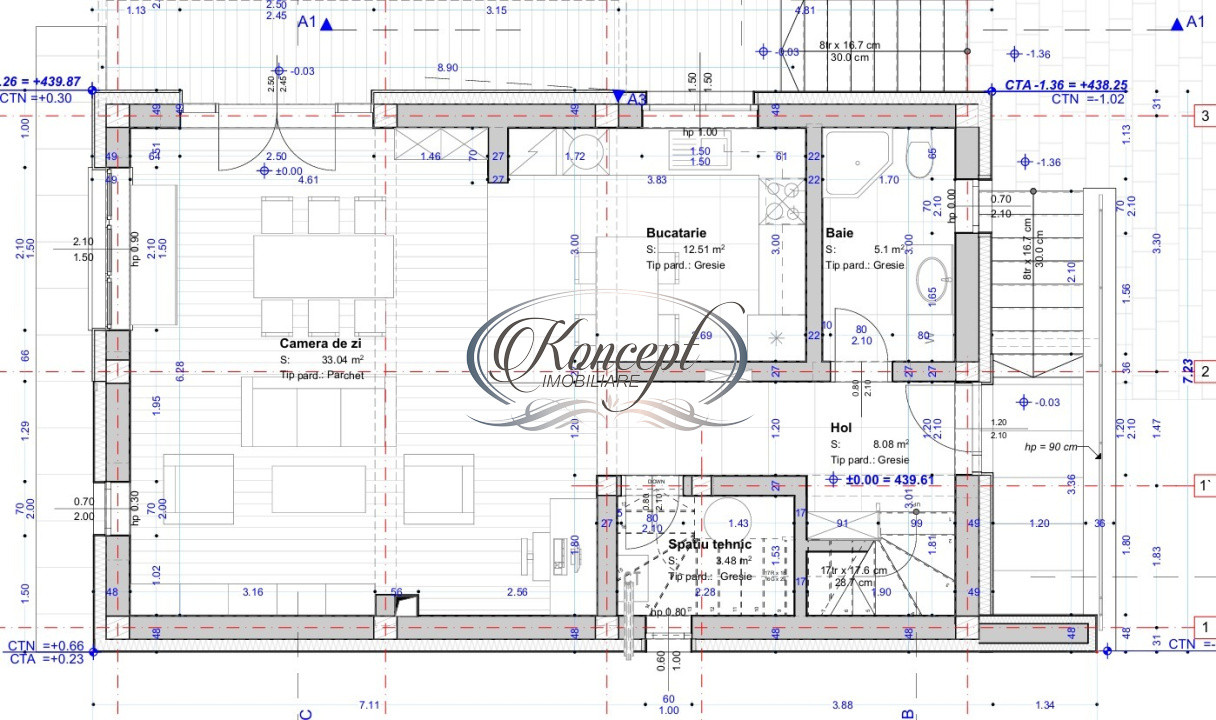 Locuinta moderna in Tauti, ansamblu restrans si zona linistita